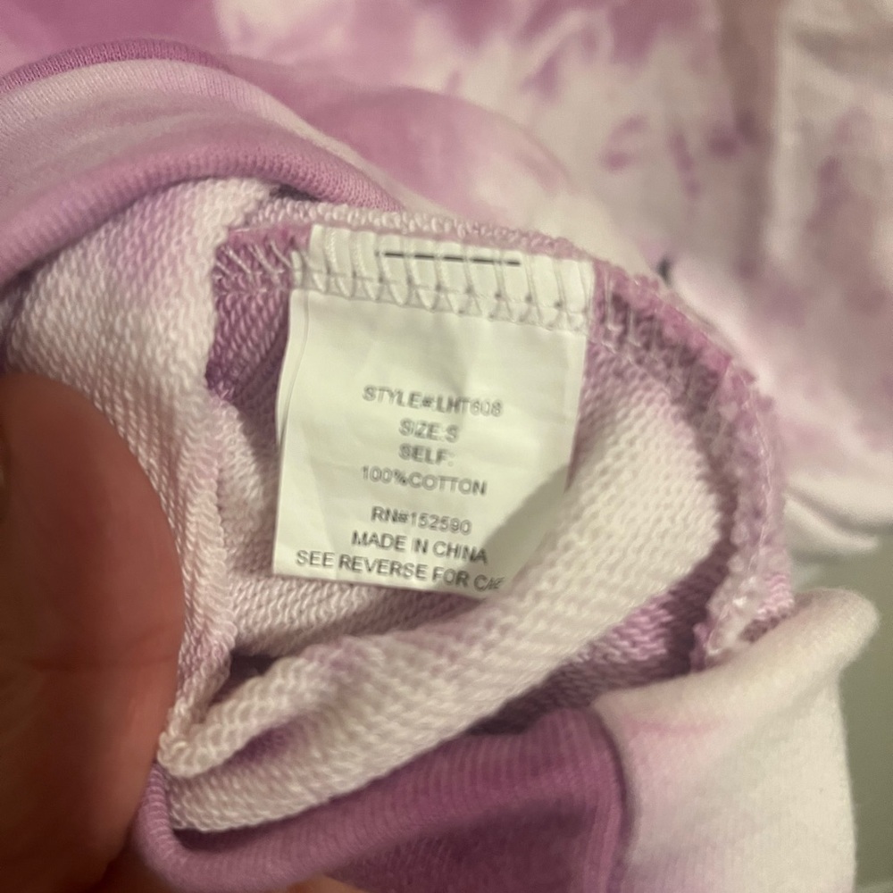 TIE DYE HOODIE SIZE S‎ - Picture 6 of 7